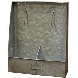 Vintage Galvanized Key Box - The Fox Decor