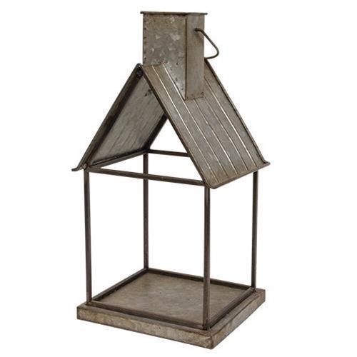 Metal House Lantern - The Fox Decor