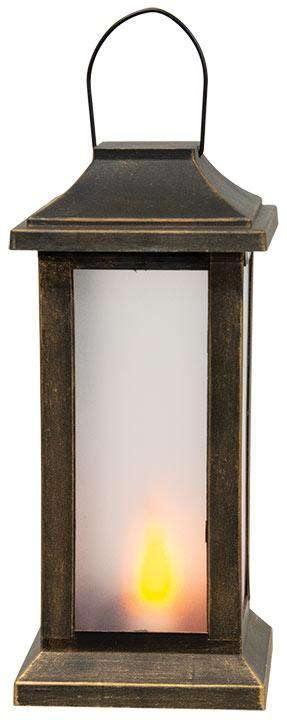 Black and Bronze Post Lantern