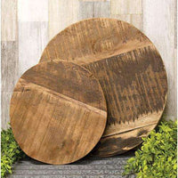 Thumbnail for 2/Set Wooden Round Risers - The Fox Decor
