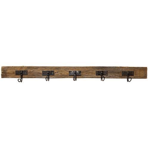Five Hook Wall Rack - The Fox Decor