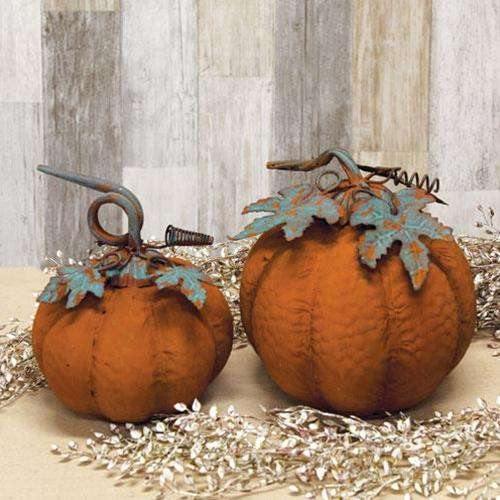 Vine Patch Pumpkin, 6.25" - The Fox Decor