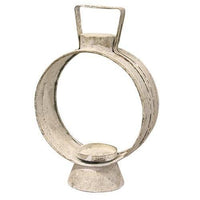 Small White Open Round Lantern - The Fox Decor