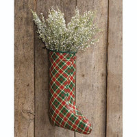 Thumbnail for Tartan Tidings Metal Stocking