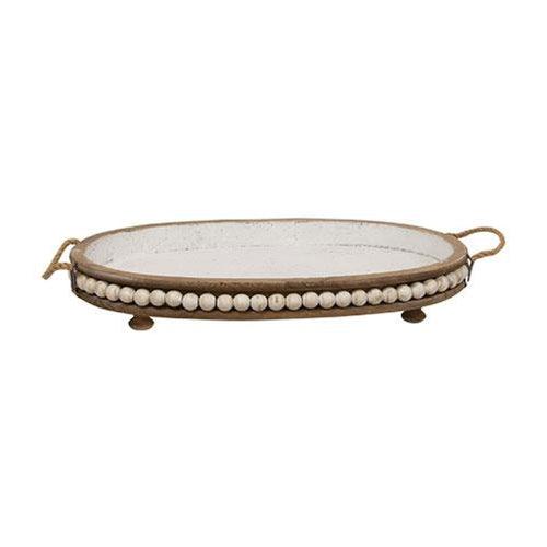 3/Set, Beaded Trays - The Fox Decor