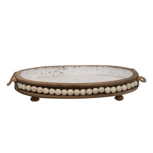 3/Set, Beaded Trays - The Fox Decor