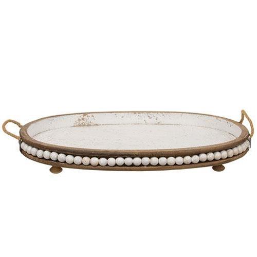 3/Set, Beaded Trays - The Fox Decor