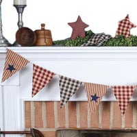 Liberty Flag Garland Garland GR610000 - The Fox Decor