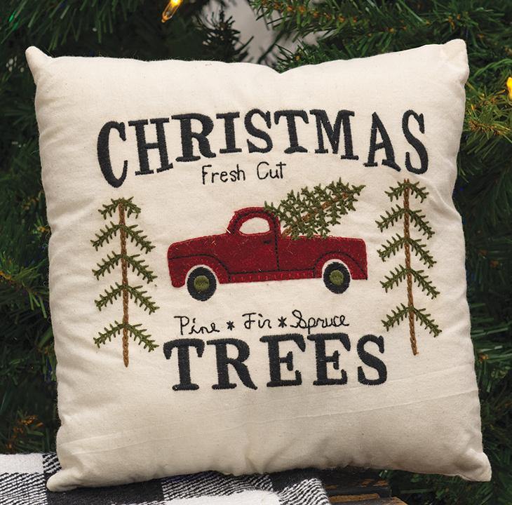 Christmas Trees Pillow - The Fox Decor