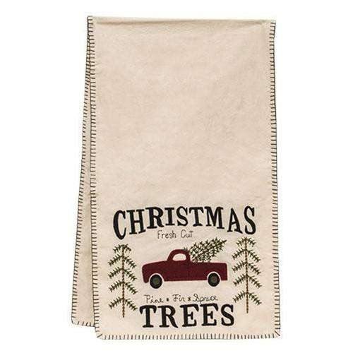Christmas Trees Table Runner - The Fox Decor