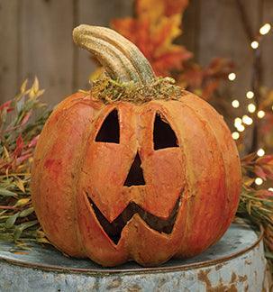 Beeswax Dipped Jack O Lantern Luminary - The Fox Decor