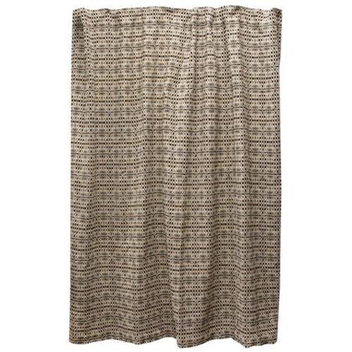 Gray Shadowbrook Shower Curtain - The Fox Decor