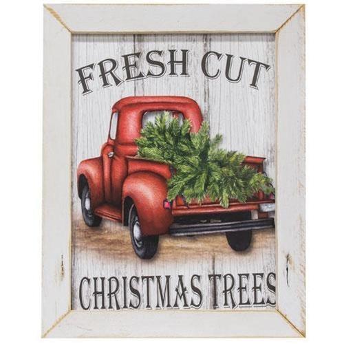 Fresh Cut Christmas Trees Framed Print - The Fox Decor