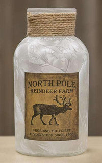 Thumbnail for North Pole Frosted Bottle, 8x4 - The Fox Decor