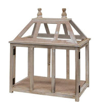 Wood Frame House Lantern (2 Box Assembly) - The Fox Decor
