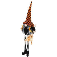 Thumbnail for Dangle Leg Halloween Gnome, 2 Asstd. sold individually - The Fox Decor