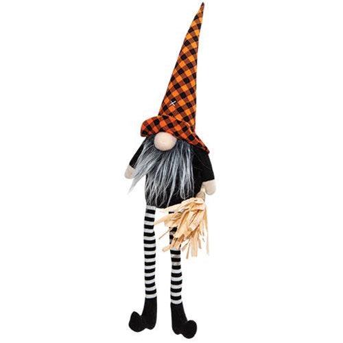 Dangle Leg Halloween Gnome, 2 Asstd. sold individually - The Fox Decor