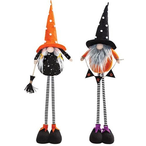 Standing Halloween Gnome w/Telescoping Legs, 2 Asstd. sold individually