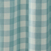 Thumbnail for Gingham Check Shower Curtain - Aqua 72