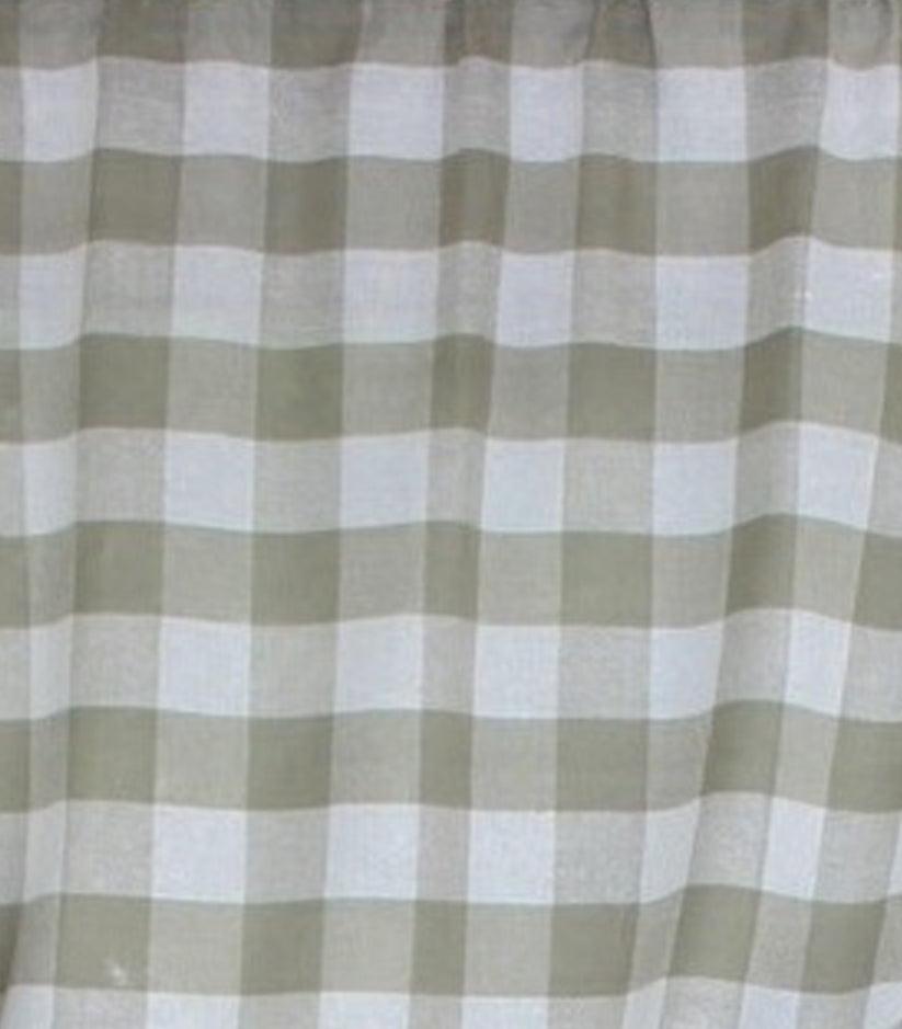 Heirloom Buffalo Check Black Oat Panel H4015111 - The Fox Decor