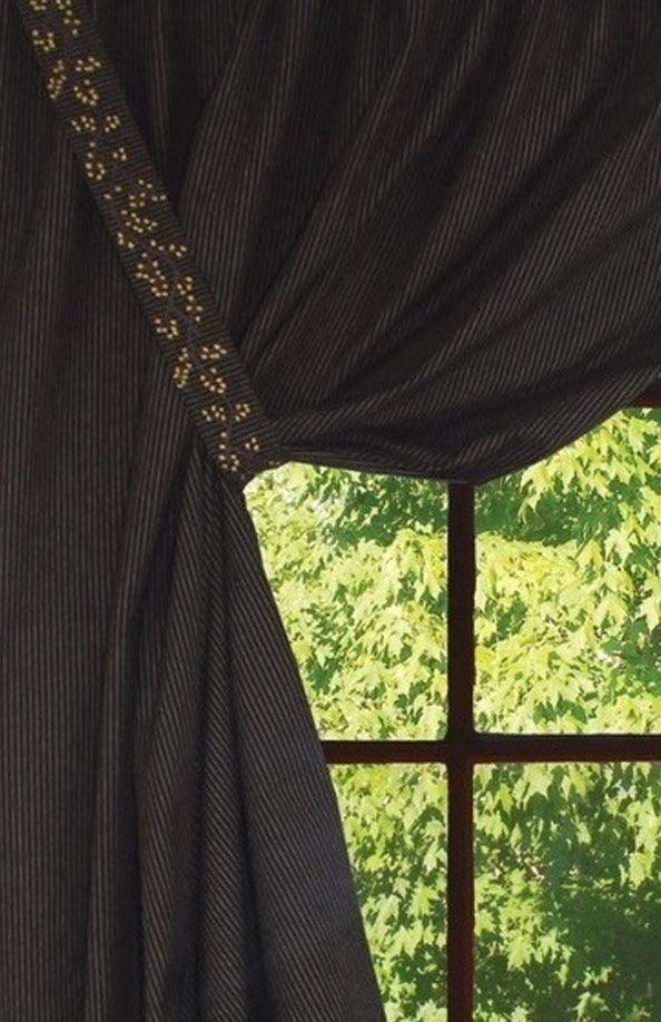 Primitive Ticking Black Black Panel H5236211E - The Fox Decor