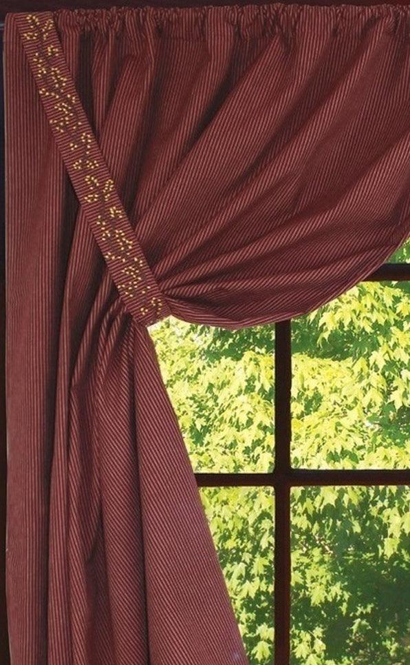 Primitive Ticking Wine Wine Panel H5236218E - The Fox Decor