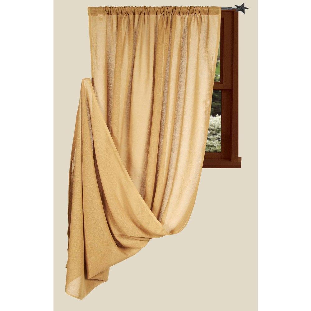 Nutmeg Heirloom Nutmeg 63" Panel Unlined H6010018 - The Fox Decor
