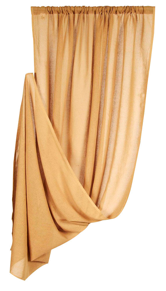 Nutmeg Heirloom Nutmeg 63" Panel Unlined H6010018 - The Fox Decor