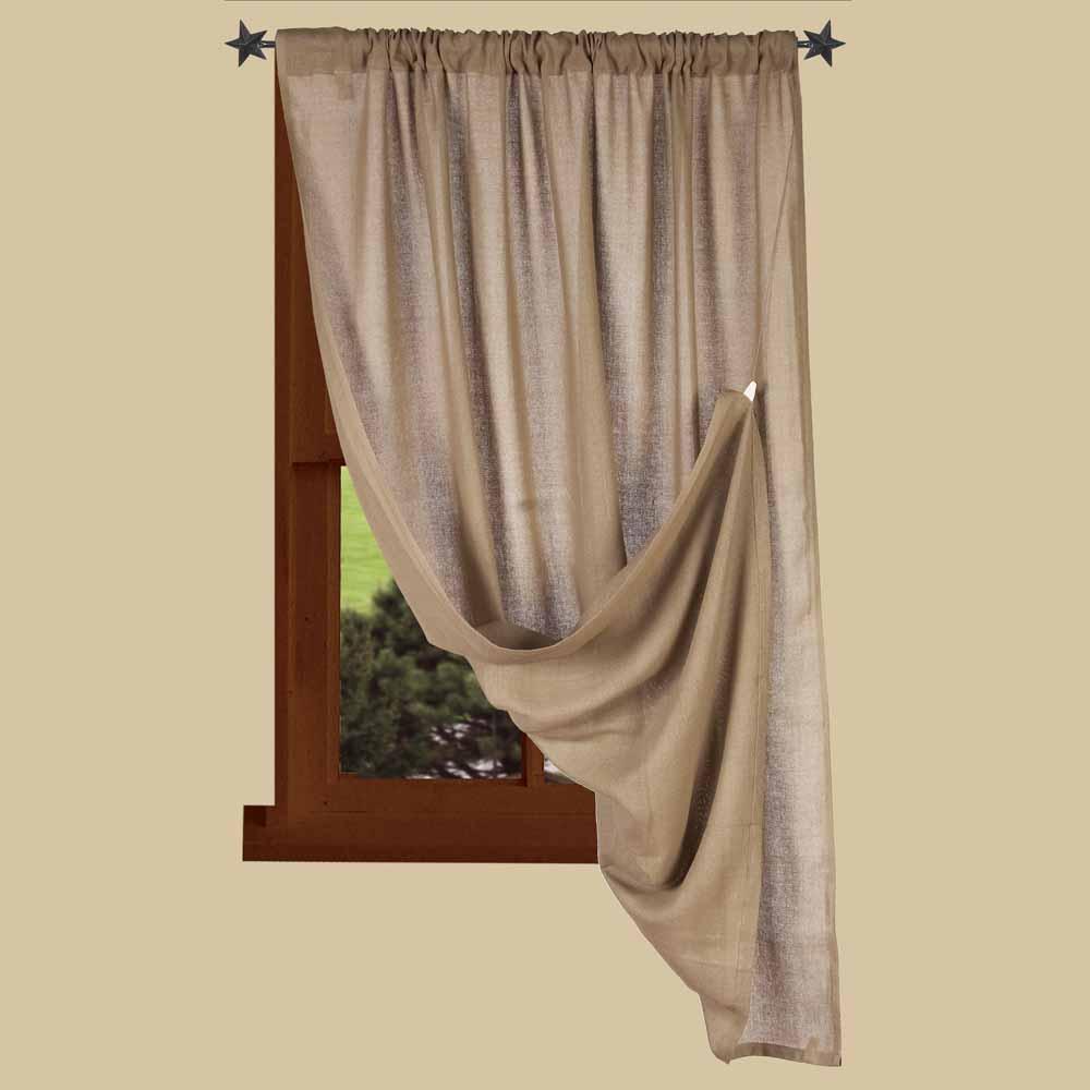 Oat Heirloom Oat 63" Panel Unlined H6010023 - The Fox Decor