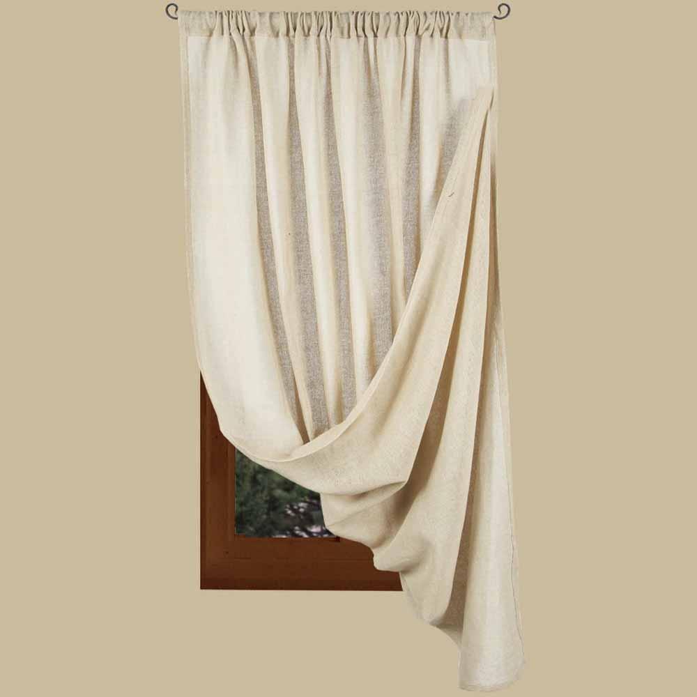 Cream Heirloom 86" Panel Unlined H8010005 - The Fox Decor