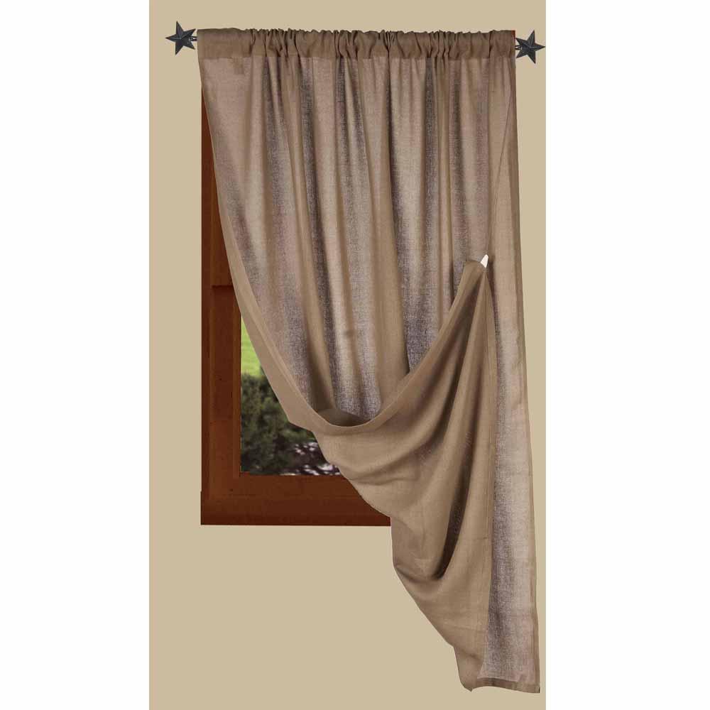 Oat Heirloom 86" Panel Unlined H8010023 - The Fox Decor
