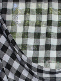 Thumbnail for Heirloom Buffalo Check Black Oat Panel H8015111 - The Fox Decor