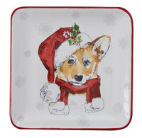 Thumbnail for Holiday Paws Salad Plates - Set of 4 Park Designs