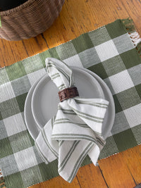 Thumbnail for Buffalo Check Sage Placemat PM510009 - The Fox Decor