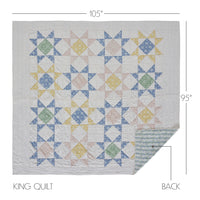 Thumbnail for Jolie King Quilt 105Wx95L VHC Brands
