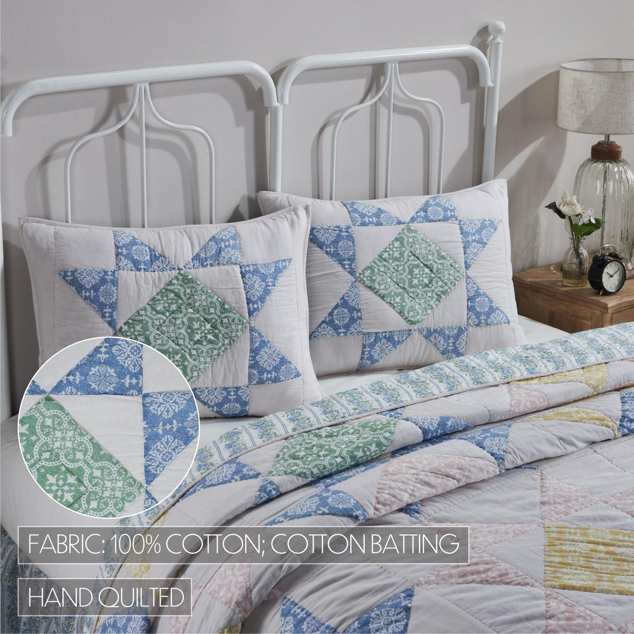 Jolie Standard Sham 21x27 VHC Brands - The Fox Decor