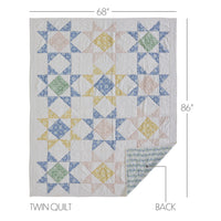 Thumbnail for Jolie Twin Quilt 68Wx86L VHC Brands - The Fox Decor