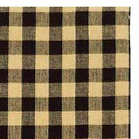 Black Nutmeg Heritage House Check Black Towel Set Of Six KT100011 - The Fox Decor