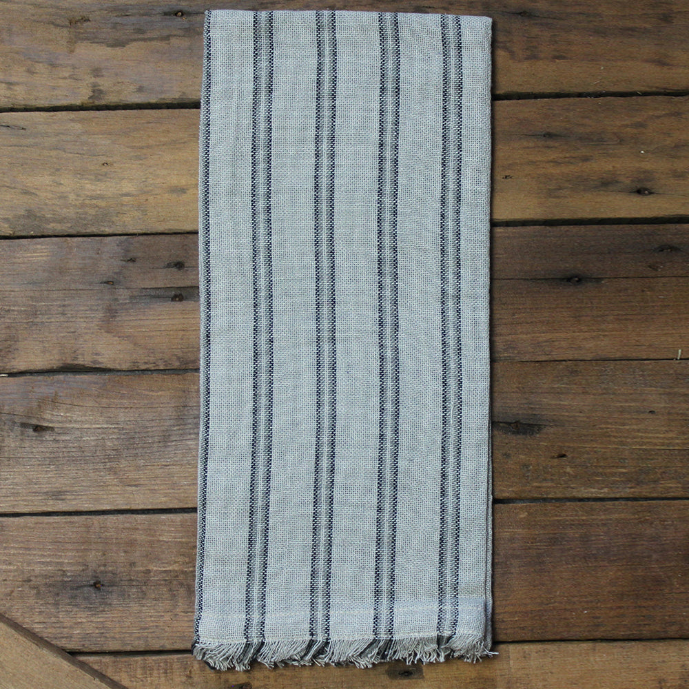 Gristmill Gray Towel - Interiors by Elizabeth