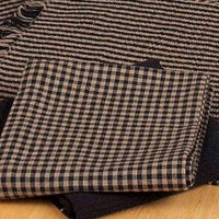 Black Oat Newbury Gingham Towel Set Of Six KT670011 - The Fox Decor