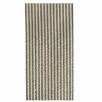 Black Nutmeg York Ticking Towel Set Of Six KT880011 - The Fox Decor