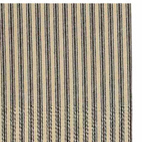 Black Nutmeg York Ticking Towel Set Of Six KT880011 - The Fox Decor