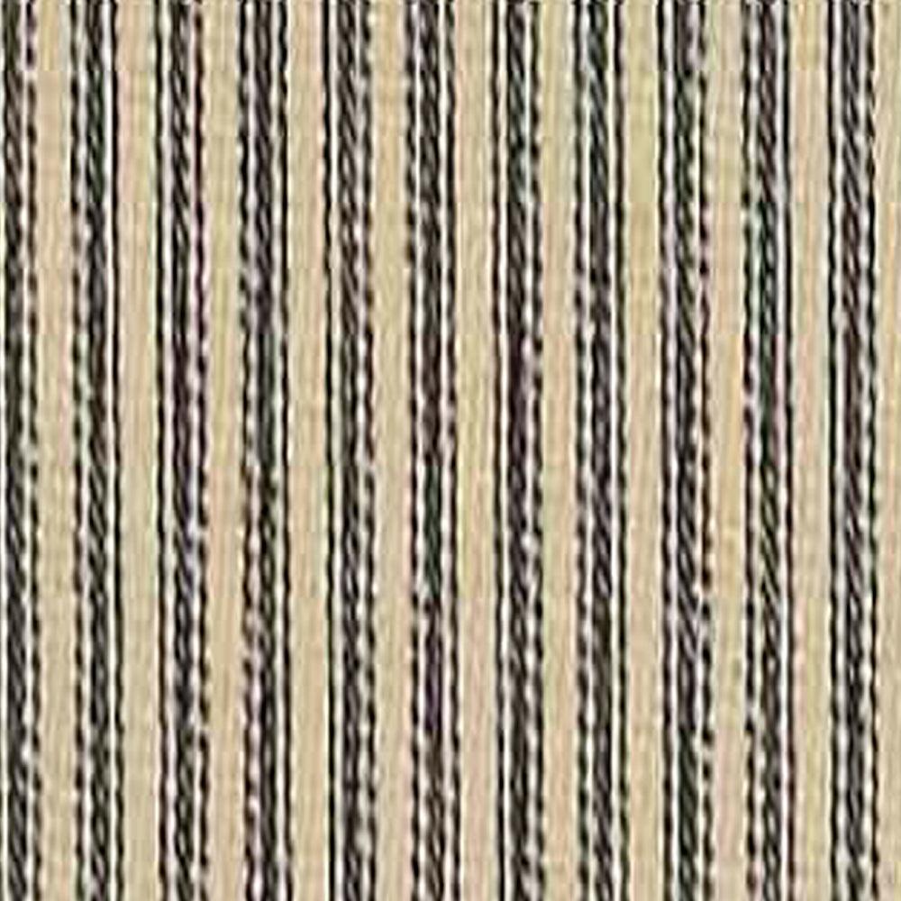 Black Nutmeg York Ticking Towel Set Of Six KT880011 - The Fox Decor