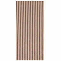 Thumbnail for Barn Red Nutmeg York Ticking Towel Set Of Six KT880017 - The Fox Decor
