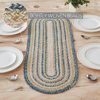 Thumbnail for Kaila Oval Jute Braided Table Runner 12