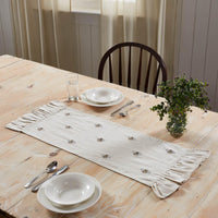 Thumbnail for Embroidered Bee Table Runner 13x36 VHC Brands