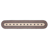 Thumbnail for Colonial Star Jute Braided Oval Runner 13x72 VHC Brands - The Fox Decor