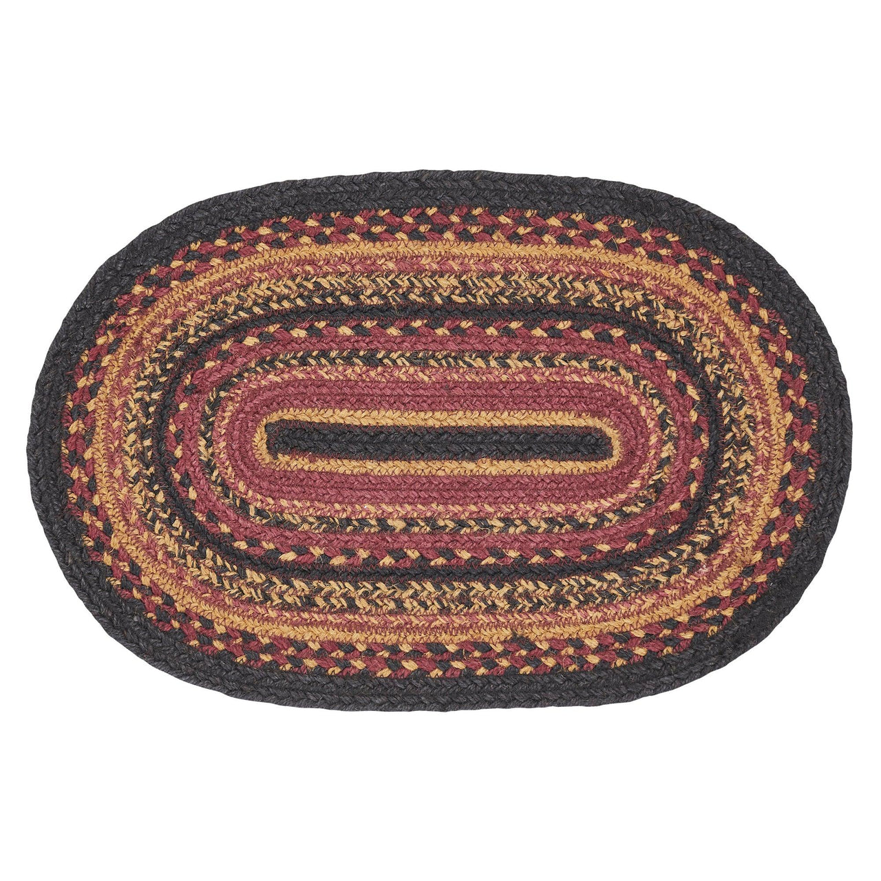 Heritage Farms Jute Oval Placemat 12x18 VHC Brands