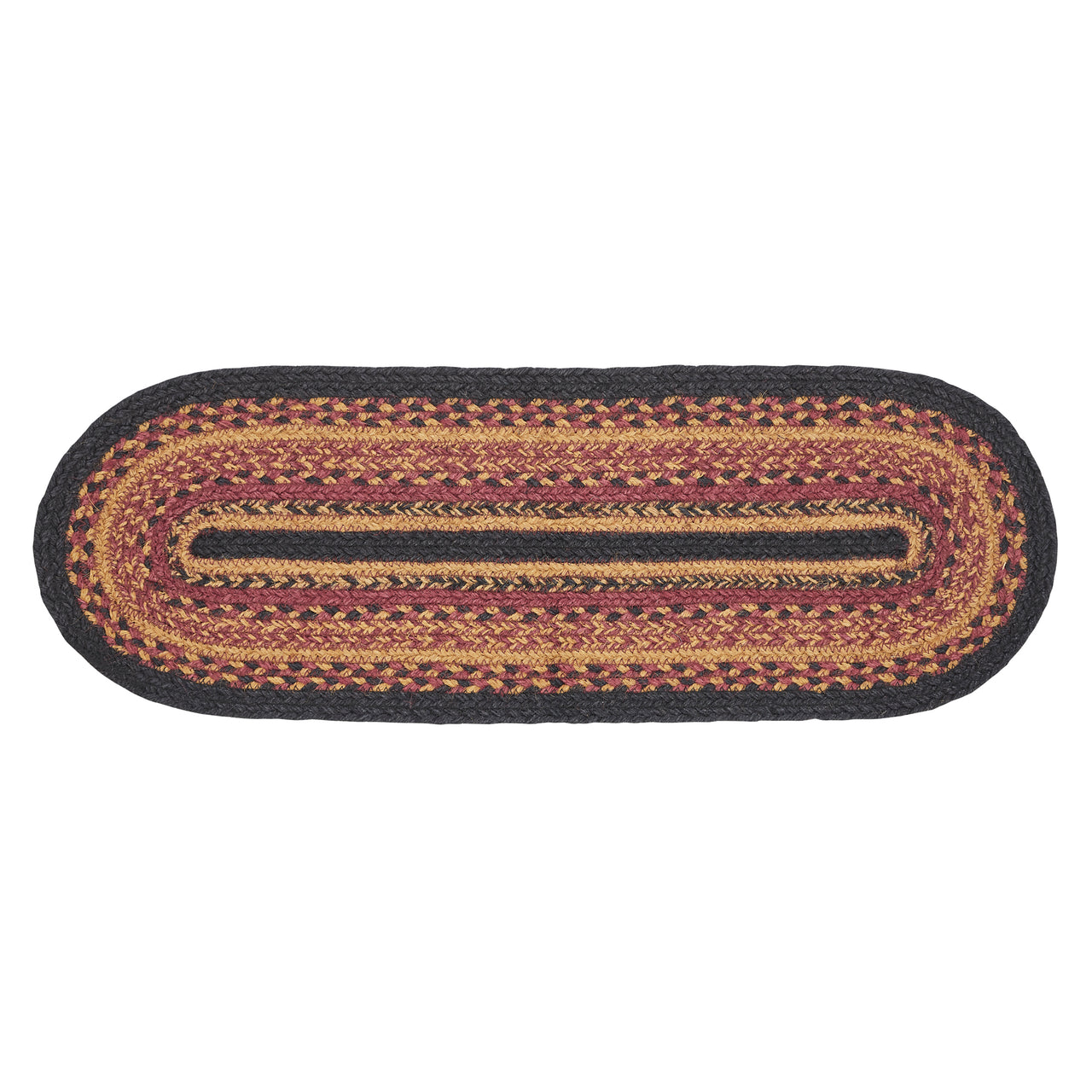 Heritage Farms Jute Oval Runner 8x24 VHC Brands