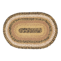 Thumbnail for Kettle Grove Jute Braided Oval Placemat 10